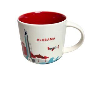 Starbucks "You Are Here" Mug Alabama 14 oz.